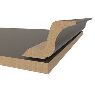 Gzyms MDF AGT MP-2445-R 740 Szary beż 2800х97х30mm (opak.6 szt)