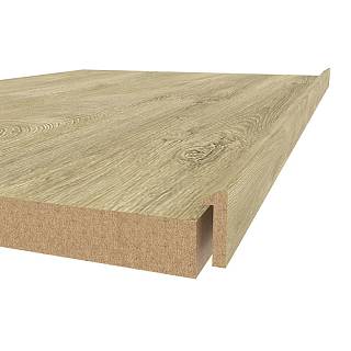 Profil ramy MDF AGT MP-4895 397 Dąb Prawdziwy Matowy 2800х24х8mm (opak. 36szt)