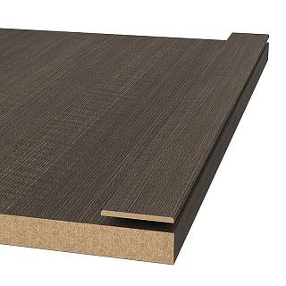 Profil dekoracyjny MDF AGT MP-1116 3077 Ciemny Dąb 2800х40х3mm (opak.40szt)