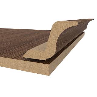 Gzyms MDF AGT MP-2445-R 3079 Dąb Quercus 2800х97х30mm (opak.6 szt)
