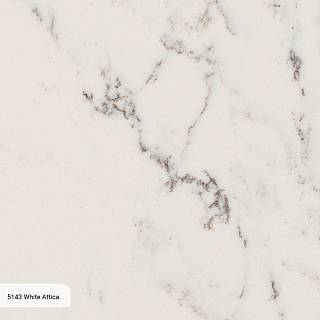 Konglomerat kwarcowy Caesarstone 5143 White Attica (J) 20 mm