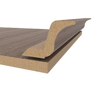 Gzyms MDF AGT MP-2445-R 3037 Dąb Texas 2800х97х30mm (opak.6 szt)