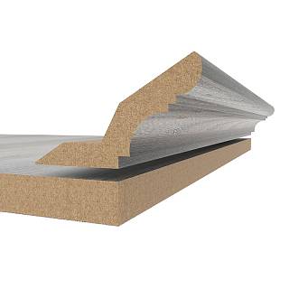 Gzyms MDF AGT MP-1210 3040 Dąb Orlando 2800х84х22mm (opak.6 szt)