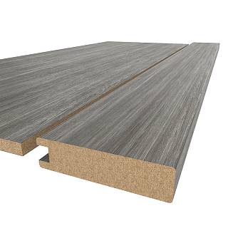 Profil ramy MDF AGT MP-1018 3042 Dąb Akra Matowy  2800х70х18mm (opak. 10szt)