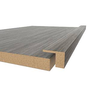 Profil ramy MDF AGT MP-1041 3042 Dąb Akra Matowy 2800х30х22mm (opak. 16szt)