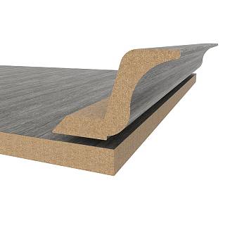 Gzyms MDF AGT MP-2445-R 3042 Dąb Akra Matowy 2800х97х30mm (opak.6 szt)