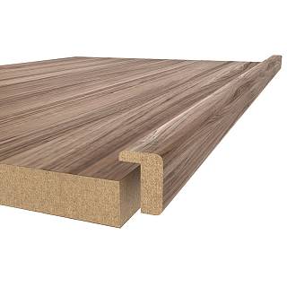 Profil ramy MDF AGT MP-1047  239 Orzech jasny 2800х24х16mm (opak. 10szt)