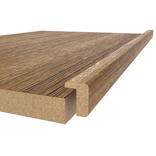Profil ramy MDF AGT MP-1047 248 Tik 2800х24х16mm (opak. 10szt)