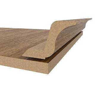 Gzyms MDF AGT MP-2445-R  248 Tik 2800х97х30mm (opak.6 szt)