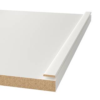 Profil dekoracyjny MDF AGT MP-1115 366 Bianco 2800х3х18mm (opak.88 szt)