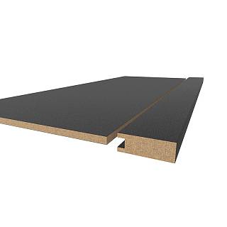 Profil ramy MDF AGT MP-1004 310 Czarny 2800х50х18mm (opak. 10szt)