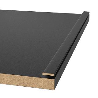 Profil dekoracyjny MDF AGT MP-1115 310 Czarny 2800х3х18mm (opak.88 szt)
