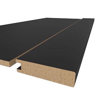 Profil ramy MDF AGT MP-1018 723 Czarny Jedwab 2800х70х18mm (opak. 10szt)