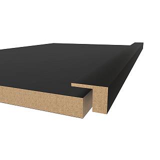 Profil ramy MDF AGT MP-1041 723 Czarny Jedwab 2800х30х22mm (opak. 16szt)