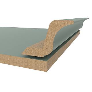 Gzyms MDF AGT MP-2445-R 735 Relax Zielony 2800х97х30mm (opak.6 szt)