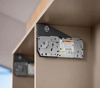 AVENTOS HL top,  KH=480-580,  FG=2, 50-14.00,  Standart bez zaślepek