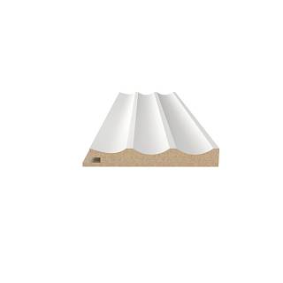 Zaślepka panelu AGT LB-2050-В 3082 Biały PE 2800х133х18mm