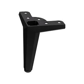 Nóżka meblowa,  TS 0035 h=120mm,  max 150kg,  czarny