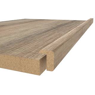 Profil ramy MDF AGT MP-1047 375 Dąb Arizona Matowy 2800х24х16mm (opak. 10szt)