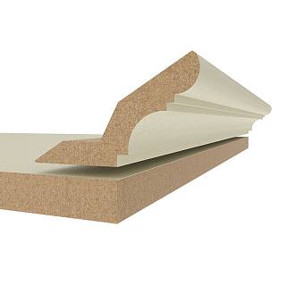 Gzyms MDF AGT MP-1210 3083 Bute Kremowy 2800х84х22mm (opak.6 szt)