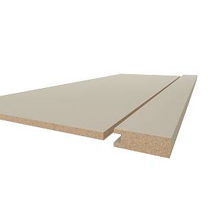 Profil ramy MDF AGT MP-1004 3084 Bute Szary Pustynny 2800х50х18mm (opak. 10szt)