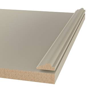 Profil dekoracyjny MDF AGT MP-1100 3084 Bute Szary Pustynny 2800х30х12mm (opak.20 szt)