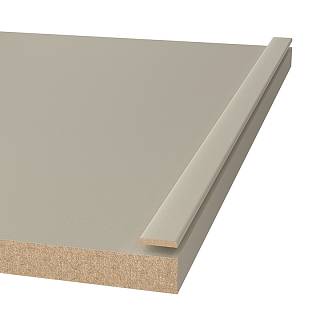 Profil dekoracyjny MDF AGT MP-1115 3084 Bute Szary Pustynny 2800х3х18mm (opak.88 szt)