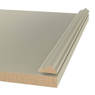 Profil dekoracyjny MDF AGT MP-1100 3086 Bute Szary Piaskowy 2800х30х12mm (opak.20 szt)