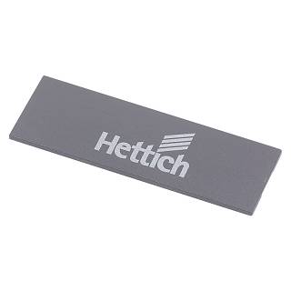 Zaślepka Atira z logiem "Hettich",  antracyt (9194648) Hettich