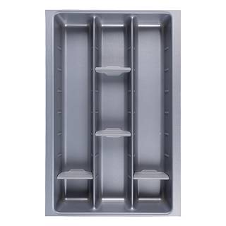 Wkład do szuflady OrgaTray 590 W=400 L=470 srebro (9194887) Hettich