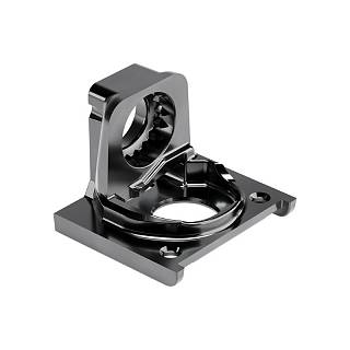 PK2 PRO zaczep złącza bez śruby od 16mm czarny nikiel,  Italiana Ferramenta