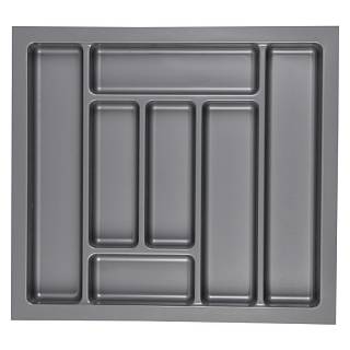 Organizer na sztućce W=600 (528-479mm) L=500 H=42 szary