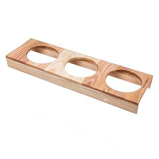 Organizer na 3 puszki W=150 L=480 H=48 (OB 3.150.480) Naturalny