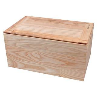 Chlebak z deską do krojenia W=250 L=400 H=211 (HD.250.400) Naturalny