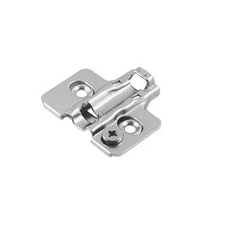 Prowadnik krzyżakowy pod zawias z cichym domykiem 3D Muller profi line H=2mm