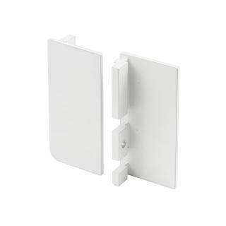 Komplet końcówek zamkniętych do profili GOLA,  type L,  aluminium biały,  Scilm