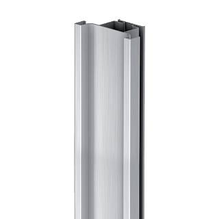 Profil GOLA pionowy pośredni,  L=4500 mm,  type C,  aluminium szczotkowany,  Scilm