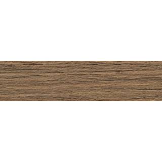3118W Obrzeże ABS Dąb Hikora ciemny 43x2mm (100 m.b.) REHAU