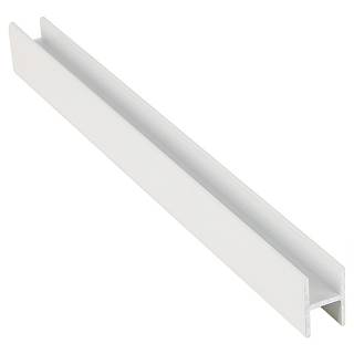 *Profil laczacy w ksztalcie litery H bialy matowy moire/ 5, 0
