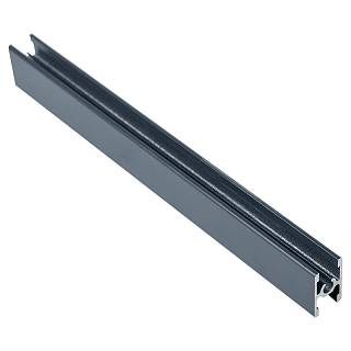Profil łączący w kształcie litery H szary/ 5, 0