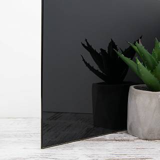 Szkło lakierowane Lacobel Classic Black 9005 (AGC) 4 mm