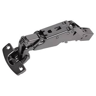 Zawias Clip-on,  165°,  Sensys 8657i,  NK,  transformator,  z domykiem,   cz. obsydian (9091767) Hettich