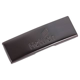 Zaślepka do puszki zawiasu Sensys Black z logo "Hettich"(9091821) Hettich