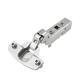 Zawias Clip-on,  110°,  Sensys 8646i,  WP,  front 10–19mm,  z domykiem,  niklowy (9094296) Hettich