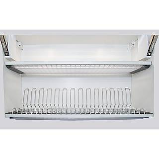 Komplet ociekarkek do naczyń z ramą (2 tacki plastik) 600 mm VIBO