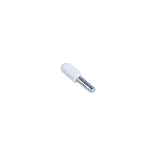 Podpórka do półki metal/plastik 3 mm biały