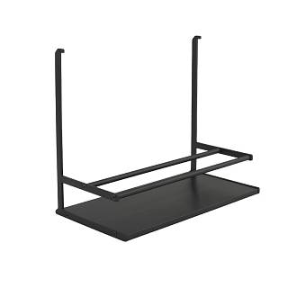 Półka na przyprawy Cosma PIANO 2.0 L=280 mm,  czarny