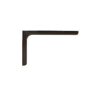 Wspornik z osłoną plastikową 183x114 (180 mm),  max 9 kg,  ciemnobrązowy