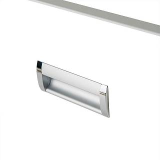 Uchwyt UA 08/C00/04/96 (DU 08 AL/96 G2) wpuszczany aluminium/chrom