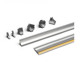 Listwa przyblatowa Rauvalon „compact-line” stal nierdzewna (50m)